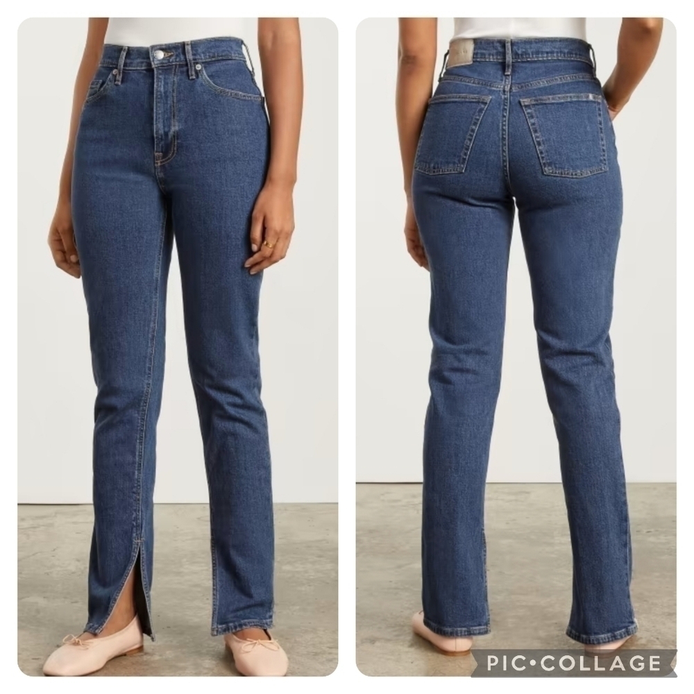 Everlane The Cheeky Split-Hem Jean Organic Cotton